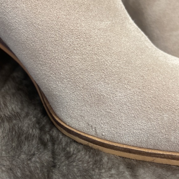 Sole Society Tan Suede Booties sz 9 - Picture 6 of 7
